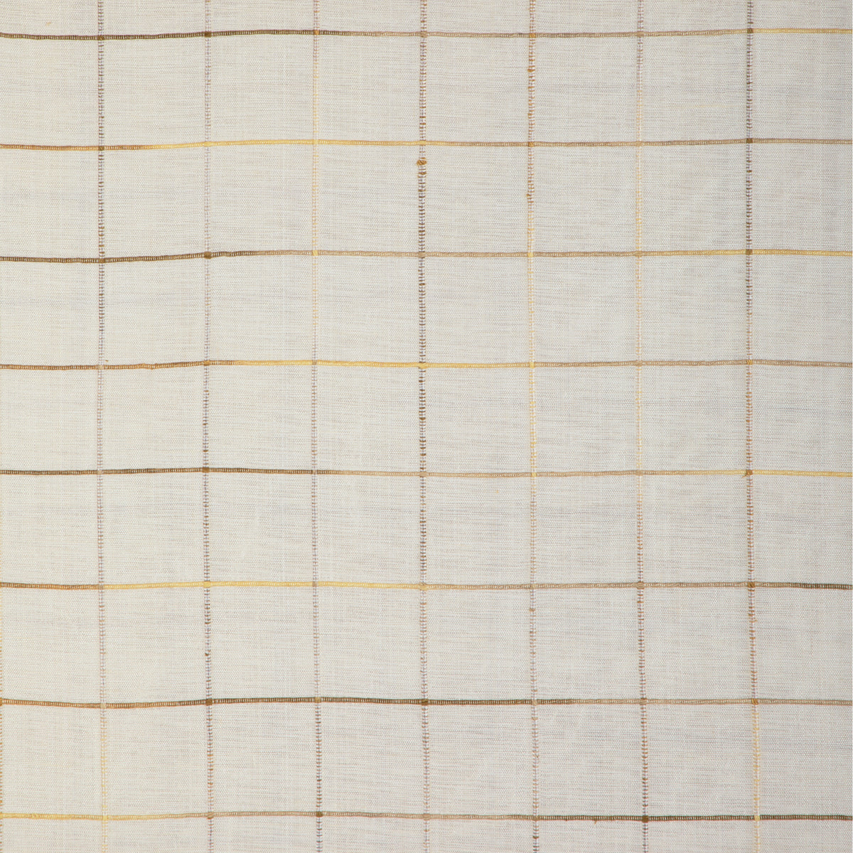Moulin Check Fabric by Brunschwig & Fils in Stone