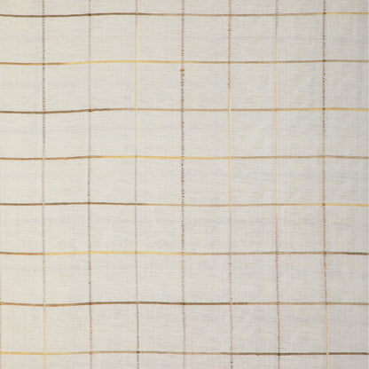 Moulin Check Fabric by Brunschwig & Fils in Stone