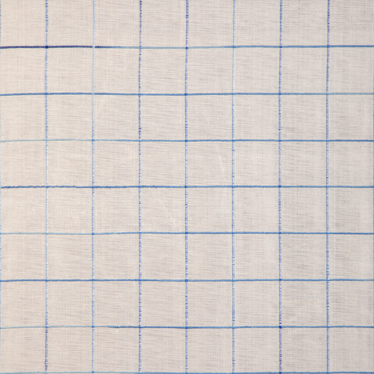 Moulin Check Fabric by Brunschwig & Fils in Blue