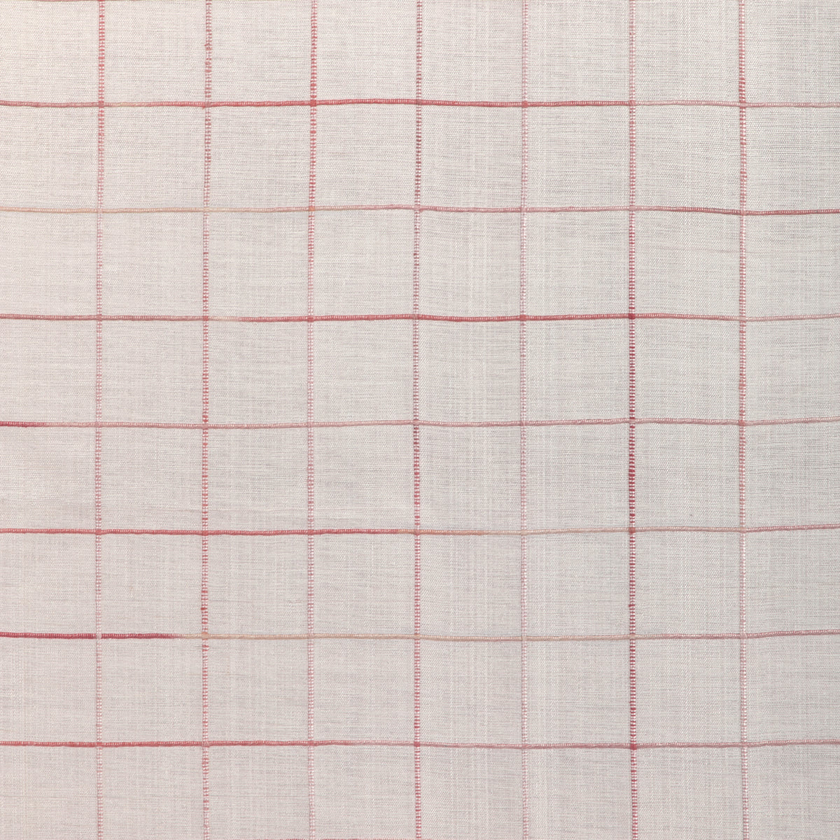 Moulin Check Fabric by Brunschwig & Fils in Rose