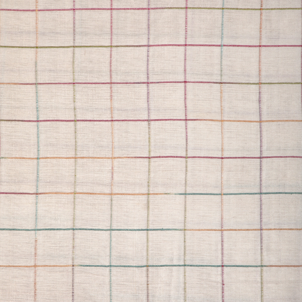 Moulin Check Fabric by Brunschwig & Fils in Multi