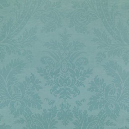 Arnaud Damask Fabric by Brunschwig & Fils in Aqua