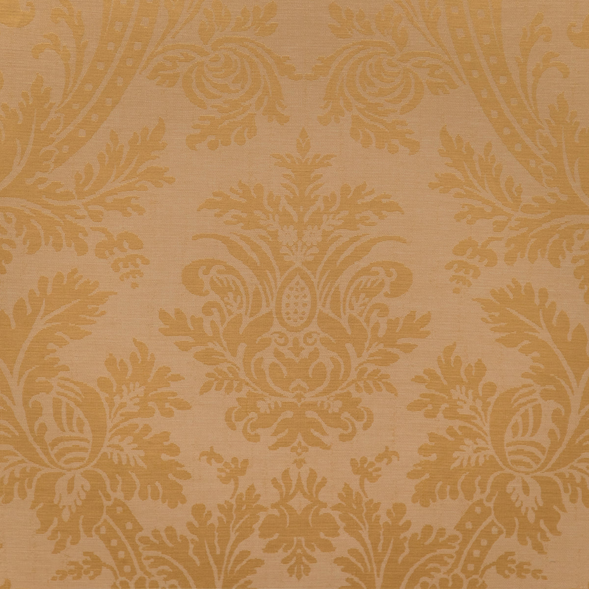 Arnaud Damask Fabric by Brunschwig & Fils in Gold
