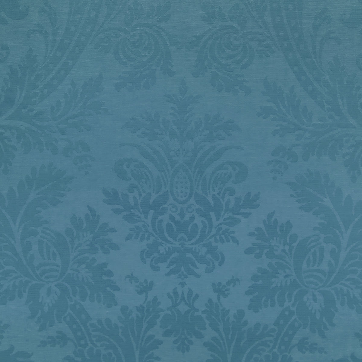 Arnaud Damask Fabric by Brunschwig & Fils in Blue