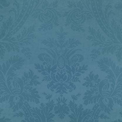 Arnaud Damask Fabric by Brunschwig & Fils in Blue