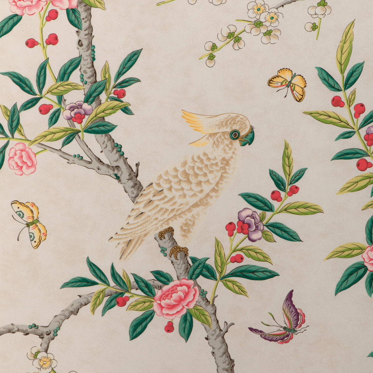 Kanchou Print Fabric by Brunschwig & Fils in Multi