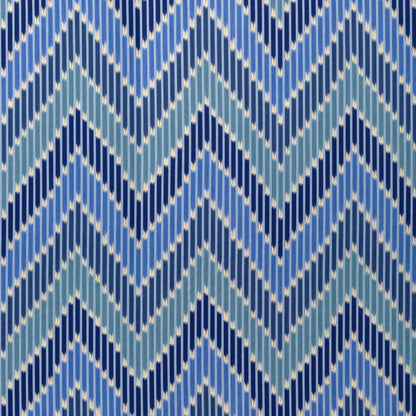 Cascade Print Fabric by Brunschwig & Fils in Blue/Sky