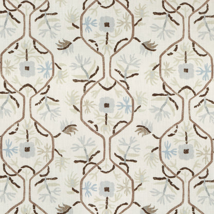 Le Jasmin Print Fabric by Brunschwig & Fils in Pumice