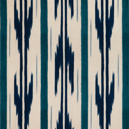 Le Mistral Print Fabric by Brunschwig & Fils in Indigo