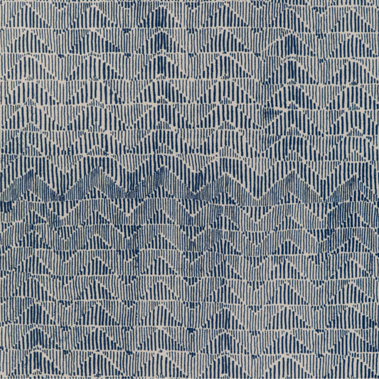 Les Cigales Print Fabric by Brunschwig & Fils in Indigo