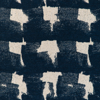 Les Falaises Weave Fabric by Brunschwig & Fils in Indigo