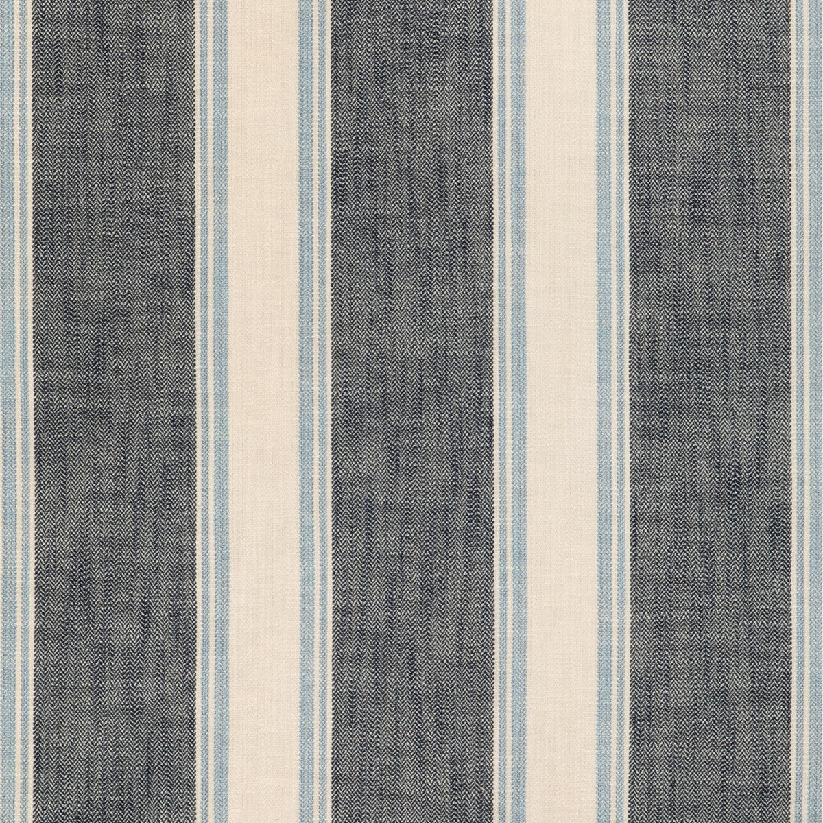 La Riviera Stripe Fabric by Brunschwig & Fils in Blue