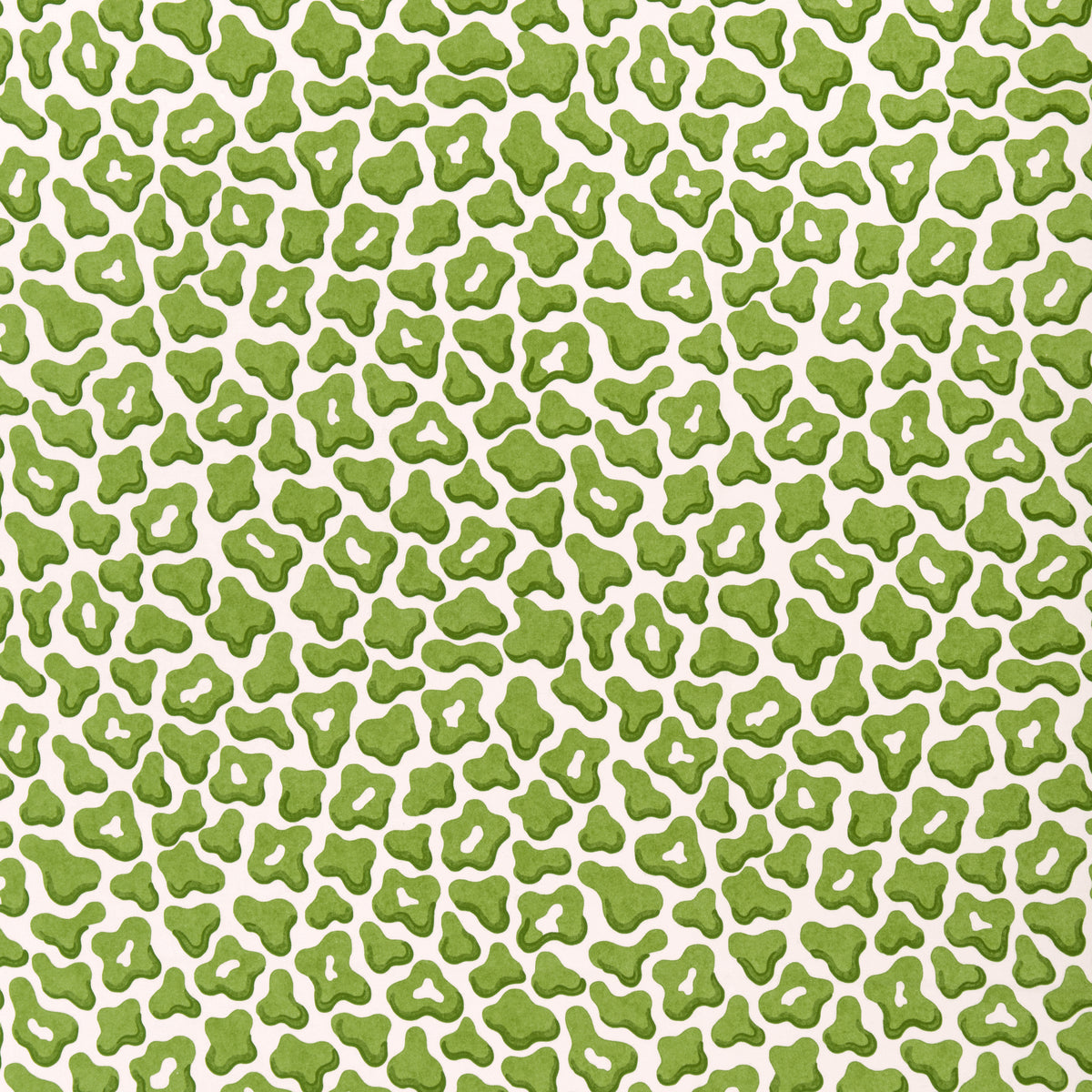 Guepard Print Fabric by Brunschwig & Fils in Leaf