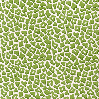 Guepard Print Fabric by Brunschwig & Fils in Leaf
