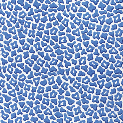 Guepard Print Fabric by Brunschwig & Fils in Blue