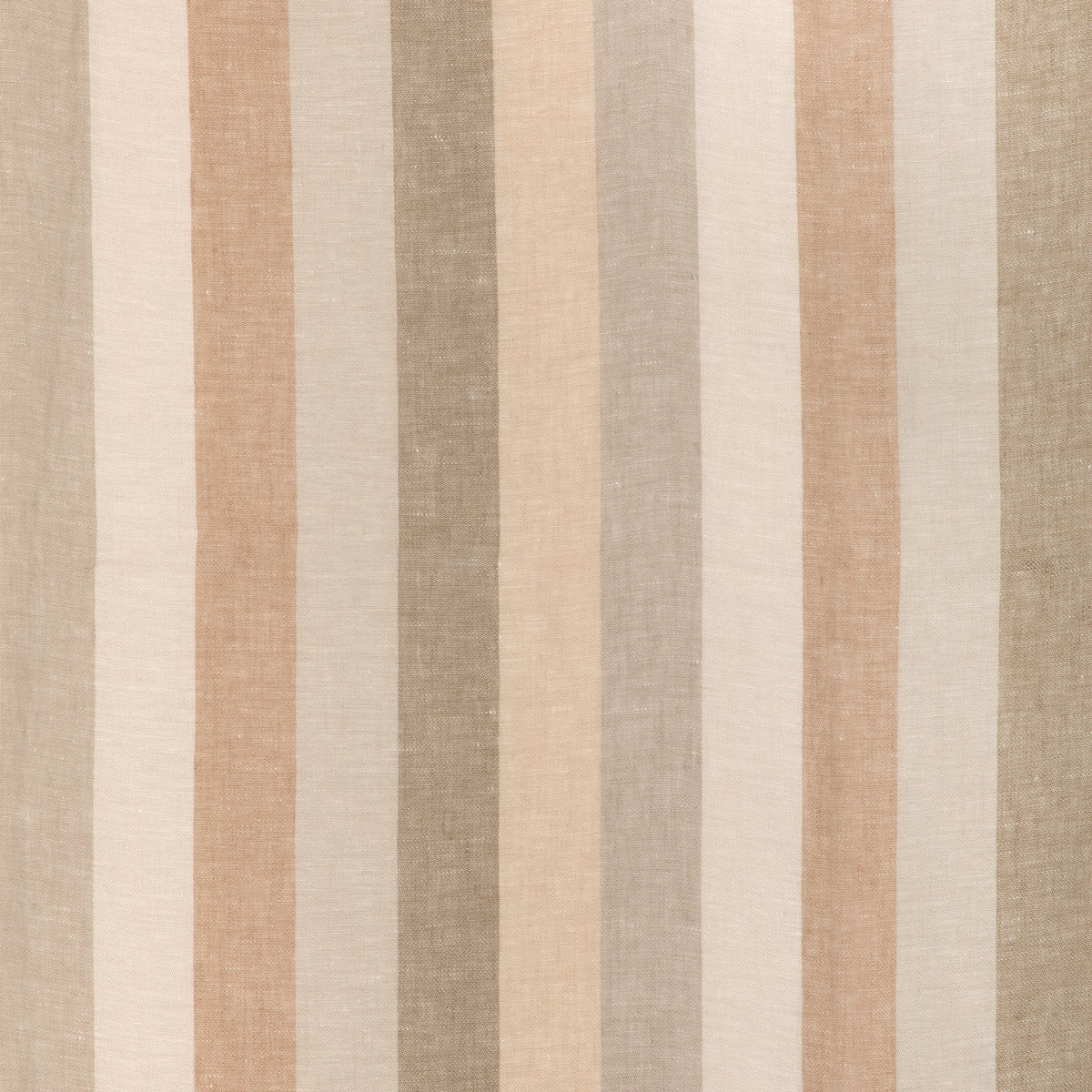 Picnic Stripe Fabric by Brunschwig & Fils in Neutral
