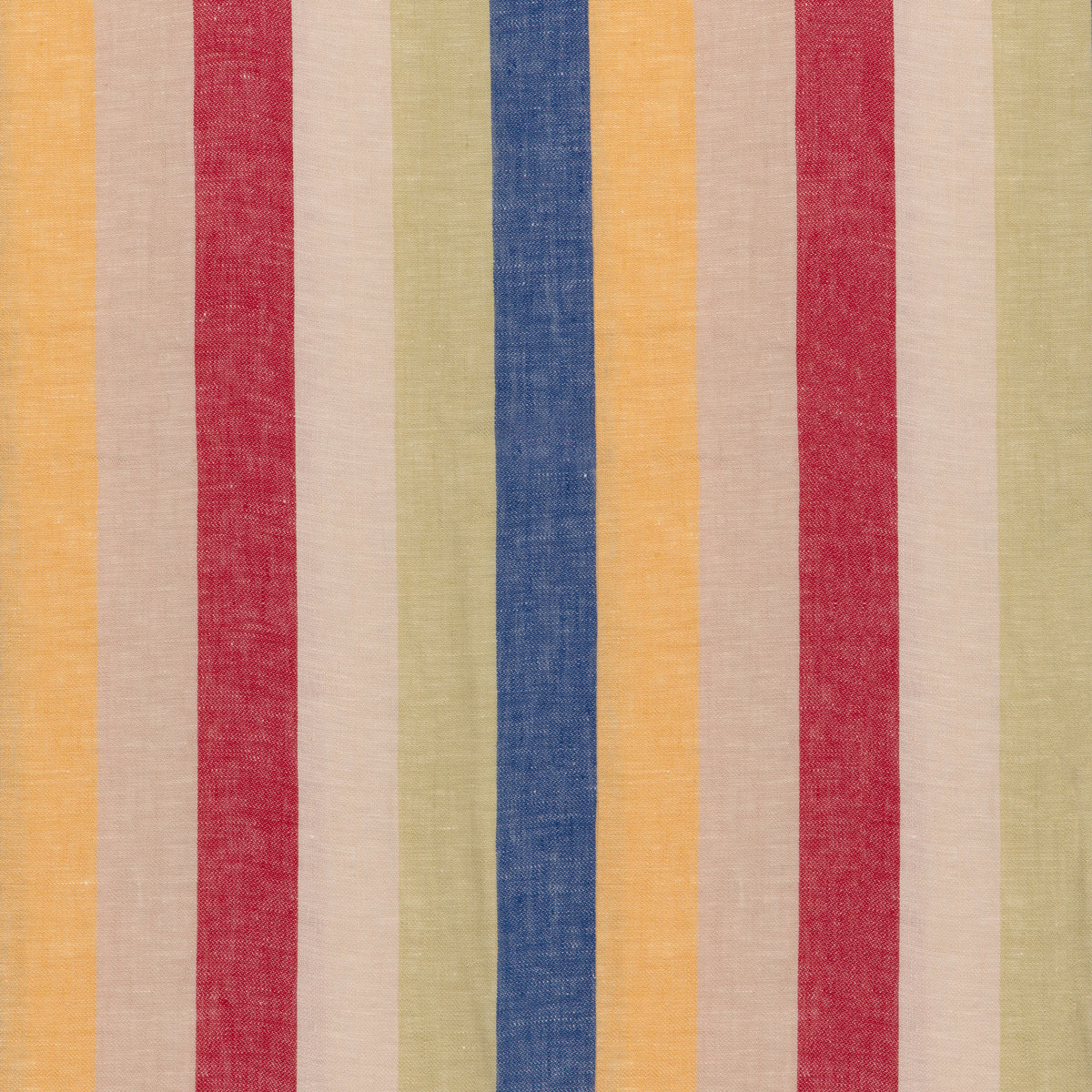 Picnic Stripe Fabric by Brunschwig & Fils in Primary