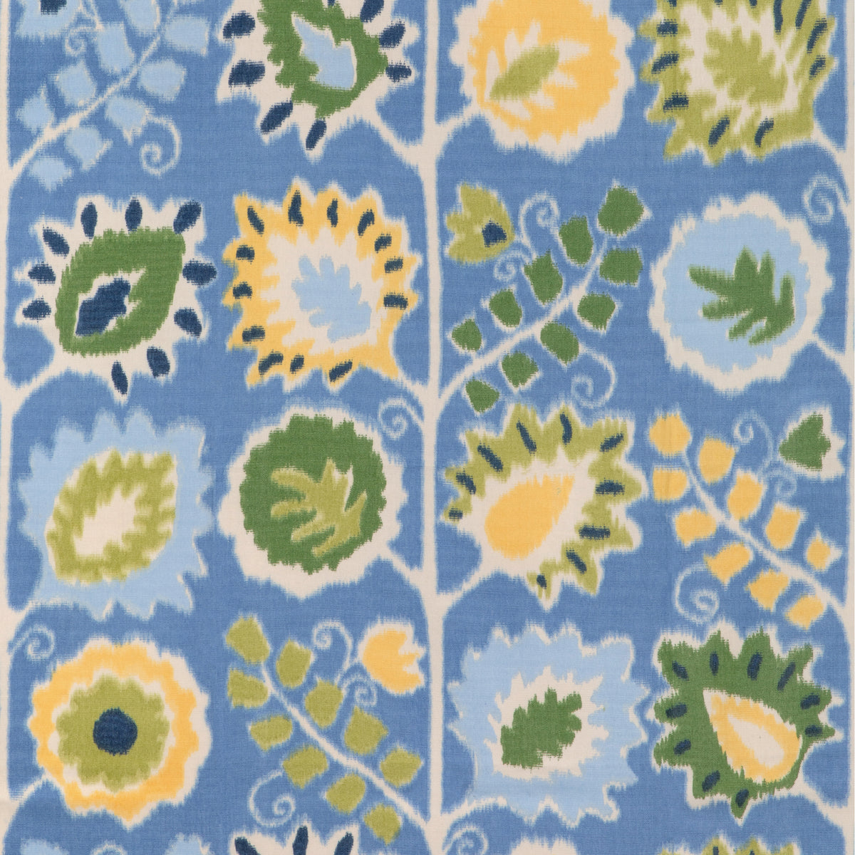 Rosendal Warp Print Fabric by Brunschwig & Fils in Delft