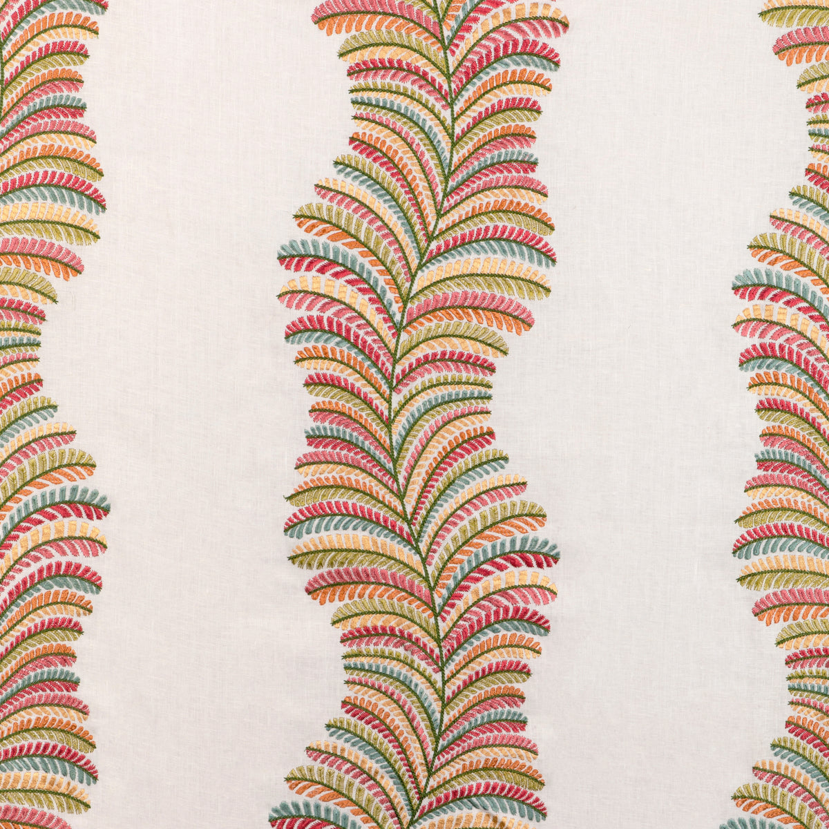 Rowan Emb Fabric by Brunschwig & Fils in Spring