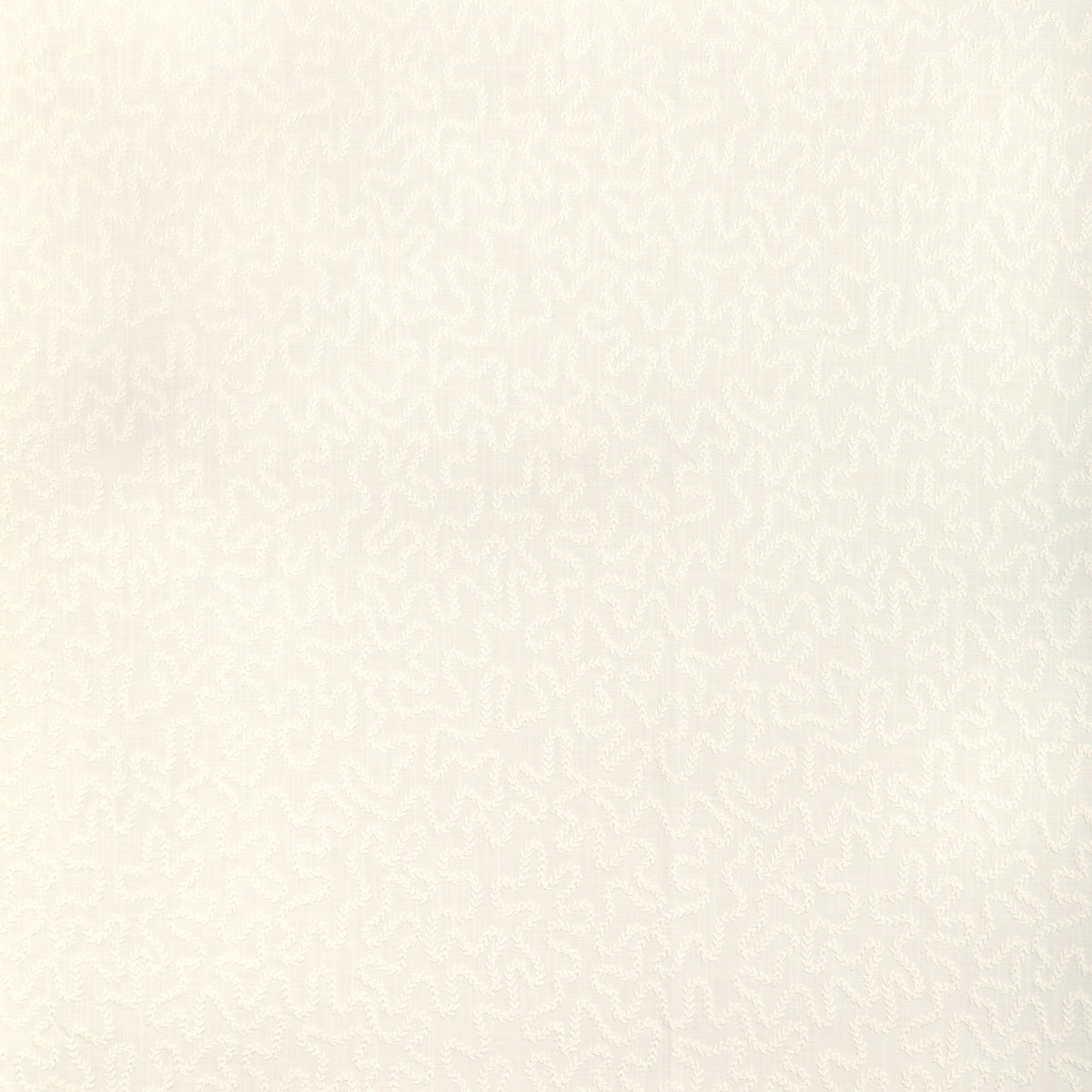 Bramble Emb Fabric by Brunschwig & Fils in Ivory