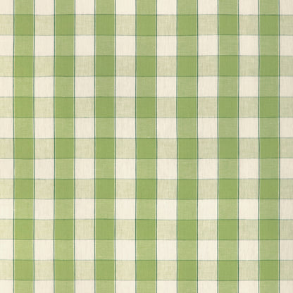Clemens Check Fabric by Brunschwig & Fils in Green