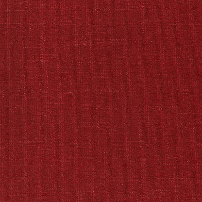 Galet Plain Fabric by Brunschwig & Fils in Red