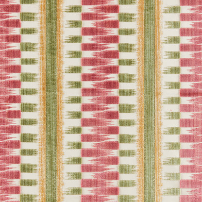 Flamme Velvet Fabric by Brunschwig & Fils in Spring