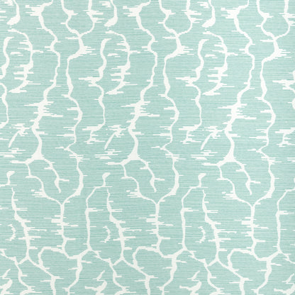 Leves Fabric by Brunschwig & Fils in Aqua