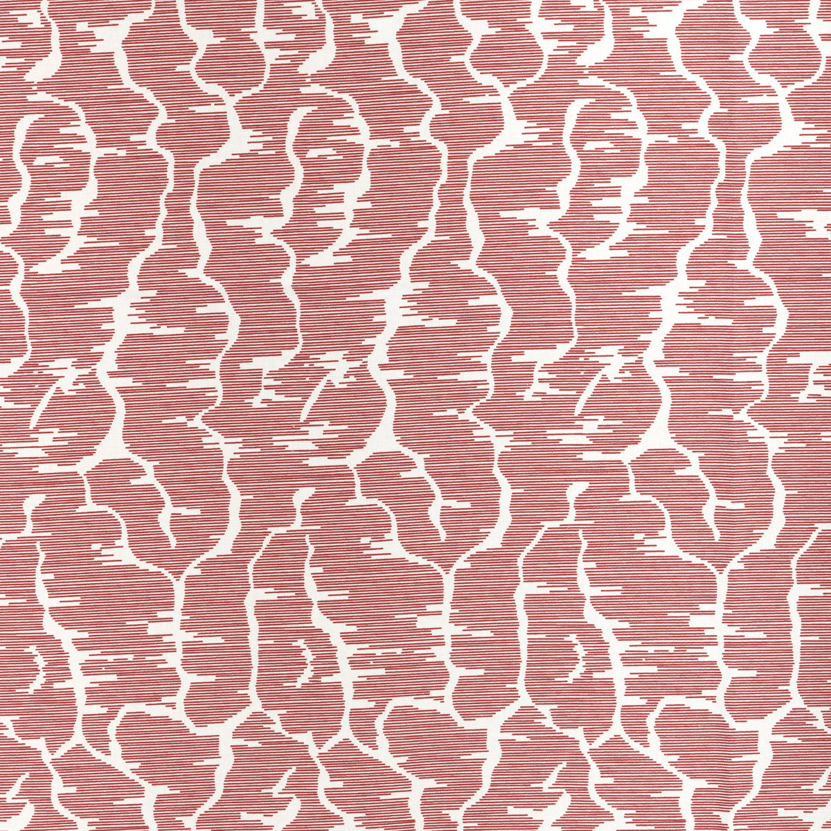 Leves Fabric by Brunschwig & Fils in Rouge