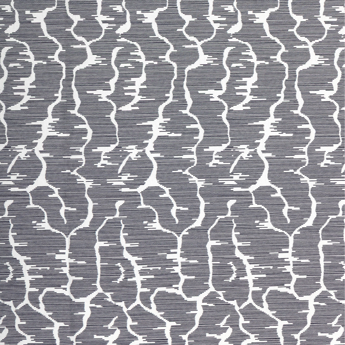 Leves Fabric by Brunschwig & Fils in Noir