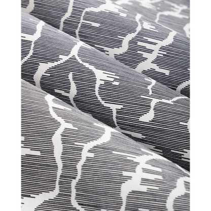 Leves Fabric by Brunschwig & Fils in Noir