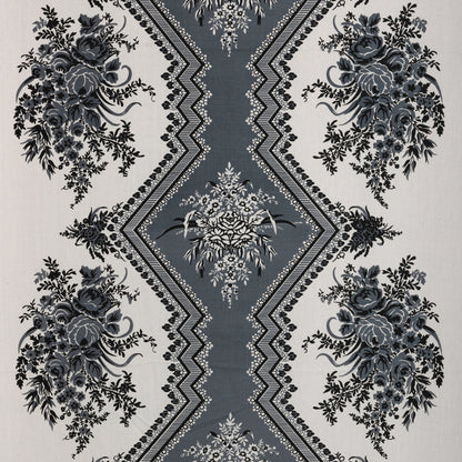 Coppelia Percale Fabric by Brunschwig & Fils in Grey