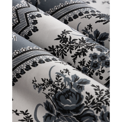 Coppelia Percale Fabric by Brunschwig & Fils in Grey