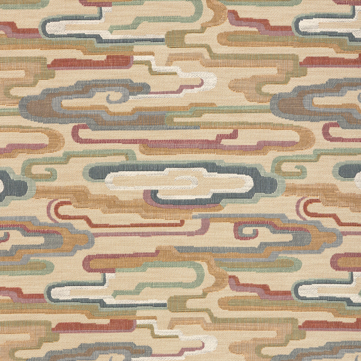Nuage Tapestry Fabric by Brunschwig & Fils in Beige