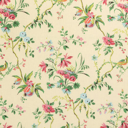 Locklin Print Fabric by Brunschwig & Fils in Canary