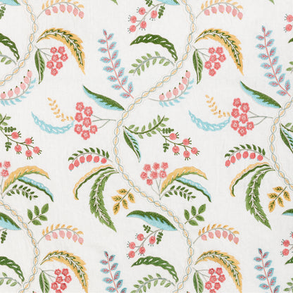 Genive Emb Fabric by Brunschwig & Fils in Spring
