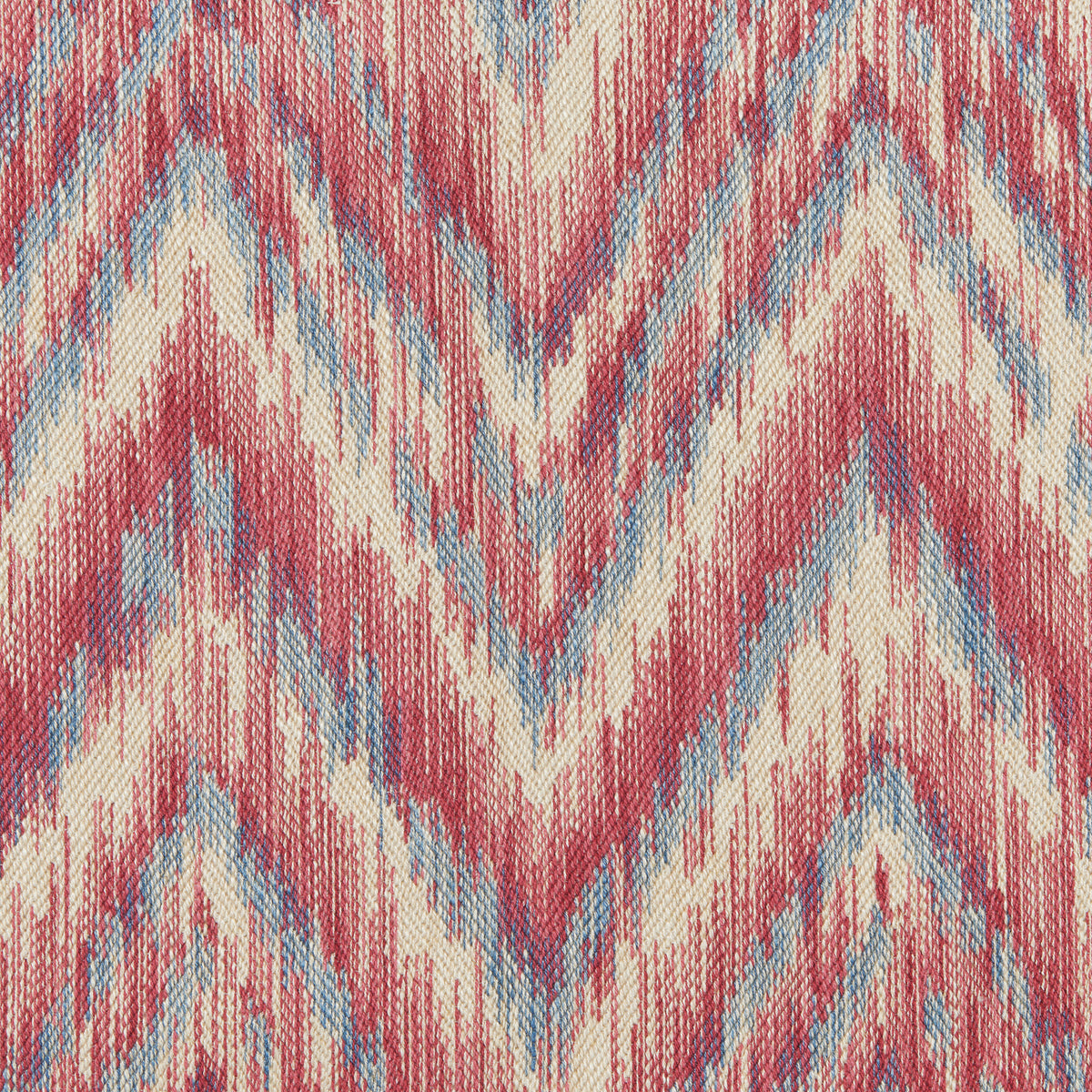 Auvergne Weave Fabric by Brunschwig & Fils in Pink/Blue