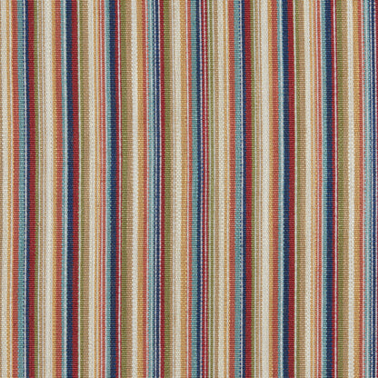 Cantal Stripe Fabric by Brunschwig & Fils in Primary