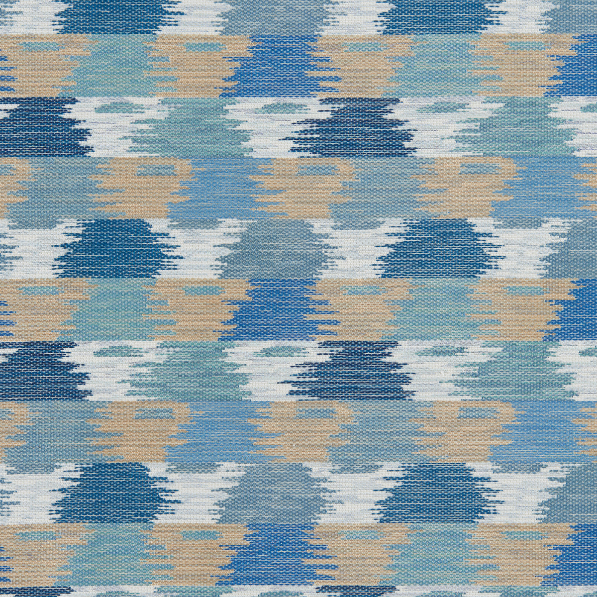 Chirouze Weave Fabric by Brunschwig & Fils in Blue