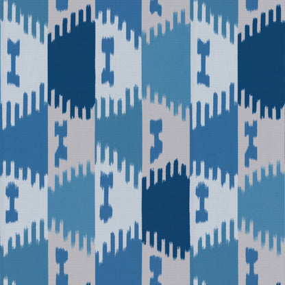 Forezan Outdoor Fabric by Brunschwig & Fils in Blue