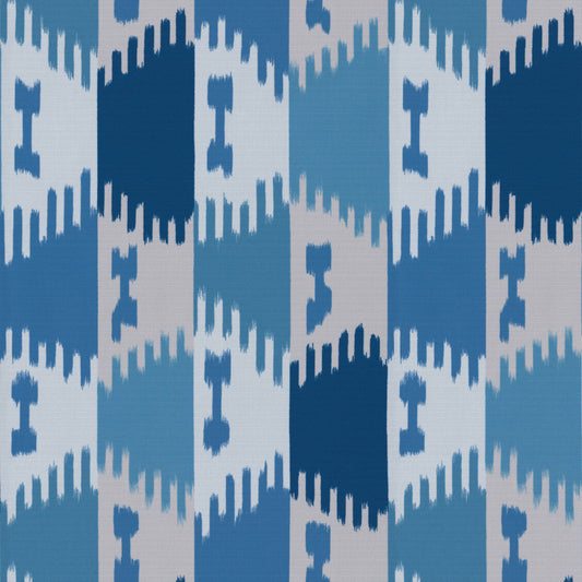 Forezan Outdoor Fabric by Brunschwig & Fils in Blue