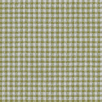 Vesonne Check Fabric by Brunschwig & Fils in Leaf