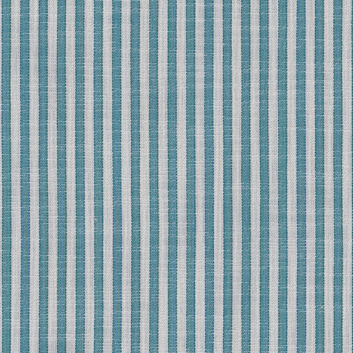 Vesonne Stripe Fabric by Brunschwig & Fils in Aqua