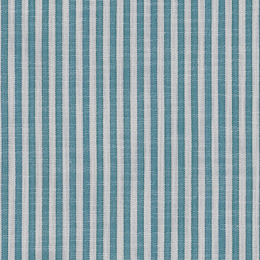 Vesonne Stripe Fabric by Brunschwig & Fils in Aqua