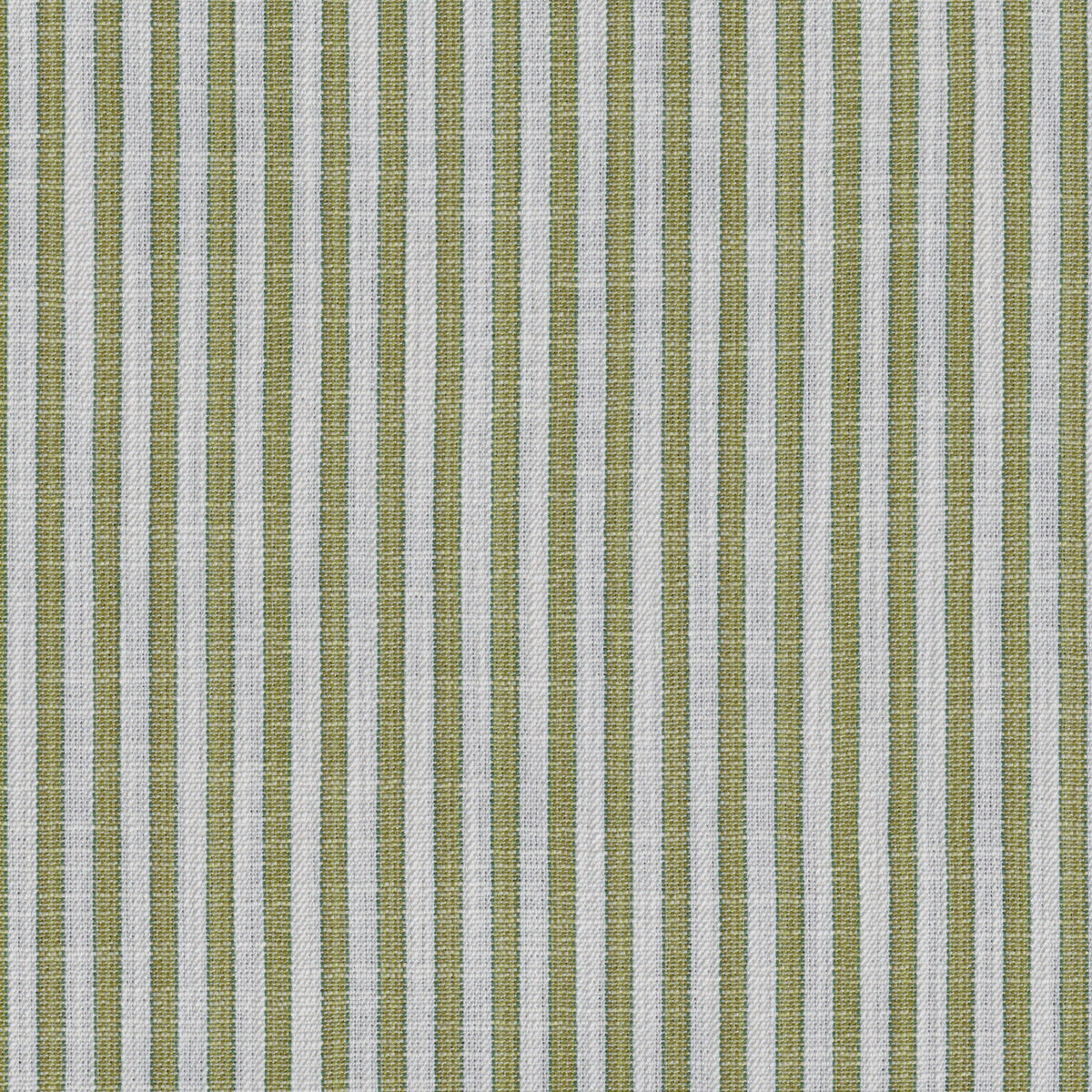 Vesonne Stripe Fabric by Brunschwig & Fils in Leaf