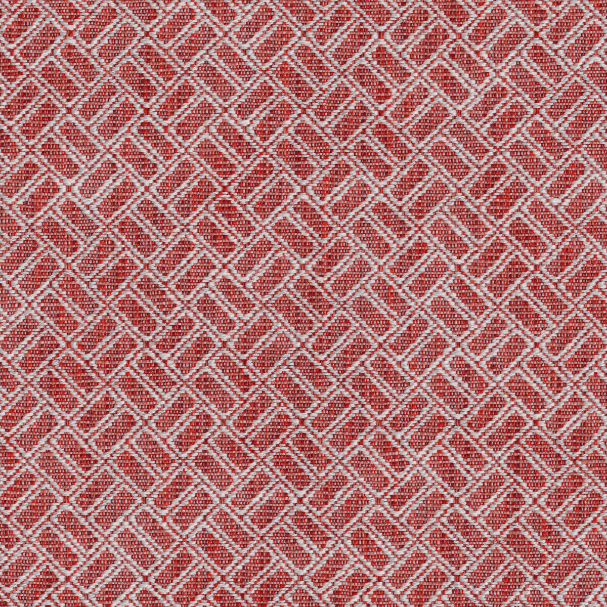 Belchamp Weave Fabric by Brunschwig & Fils in Red