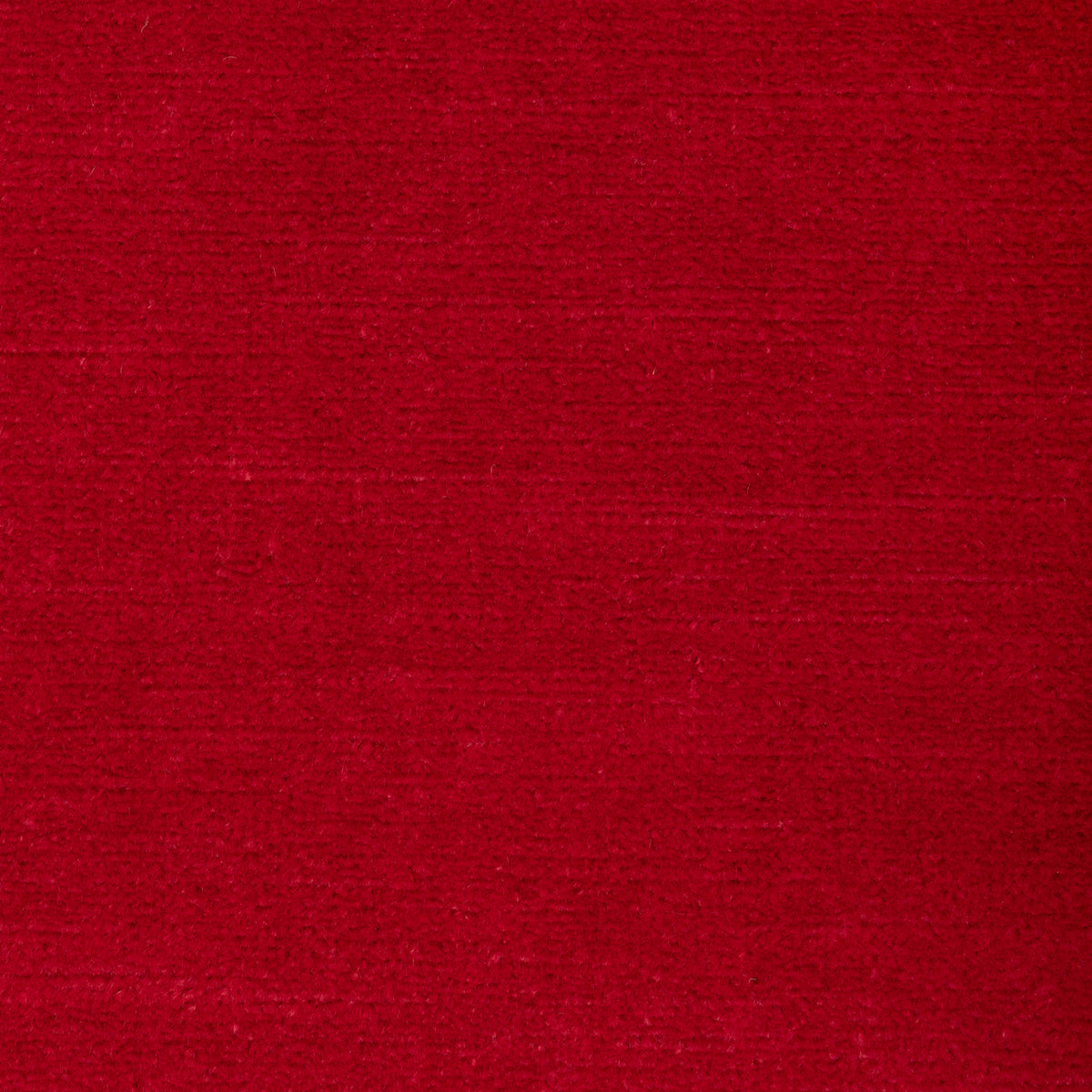 Cluny Velvet Linen Fabric by Brunschwig & Fils in Red