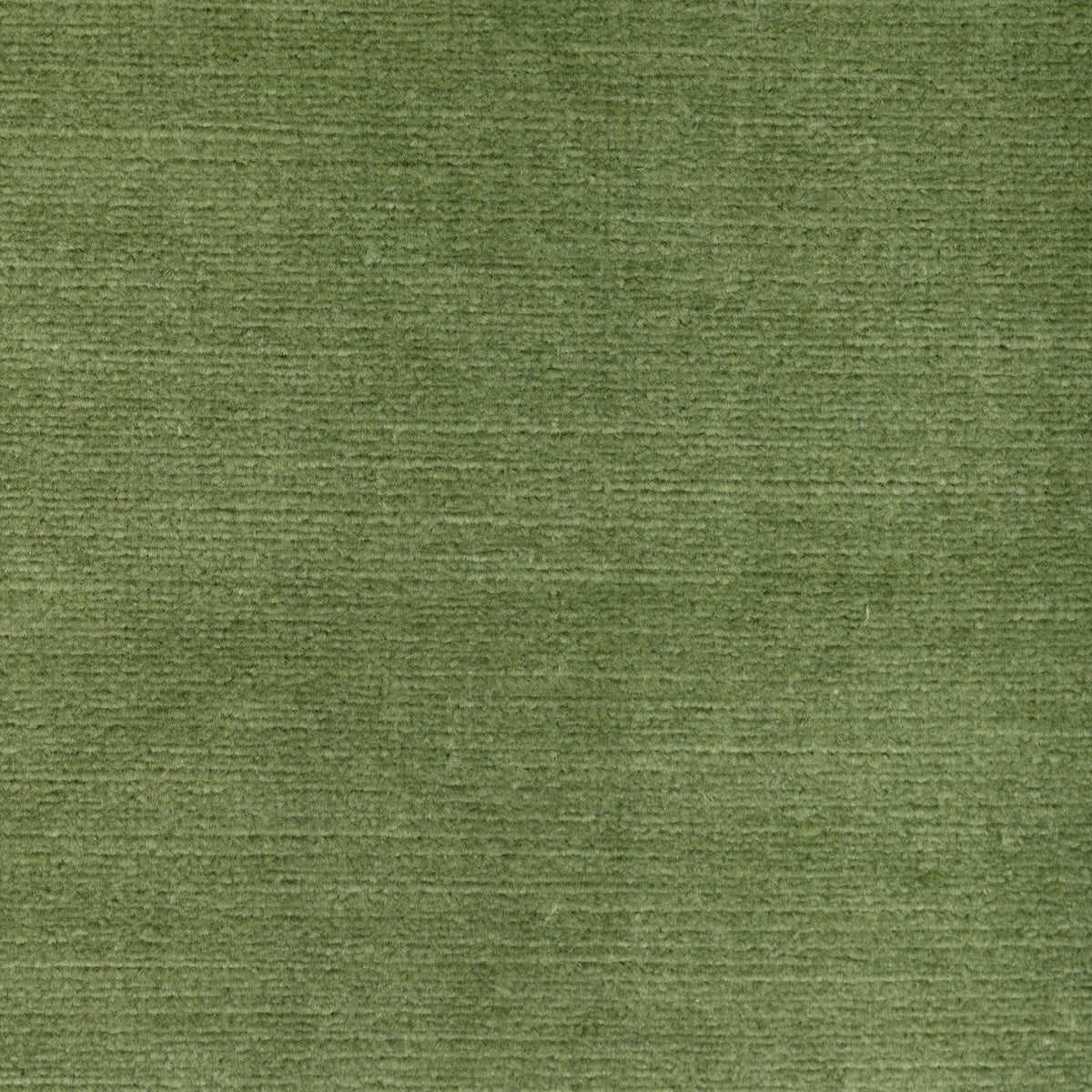 Cluny Velvet Linen Fabric by Brunschwig & Fils in Leaf