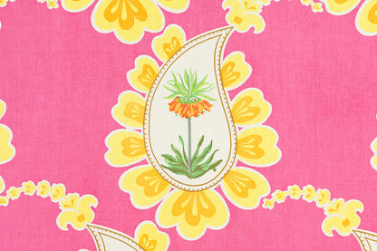 Bombay Fabric by Raoul Textiles in Fuchsia (804B83)