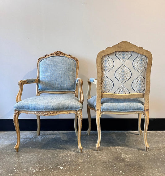 Solid Vintage French Chair